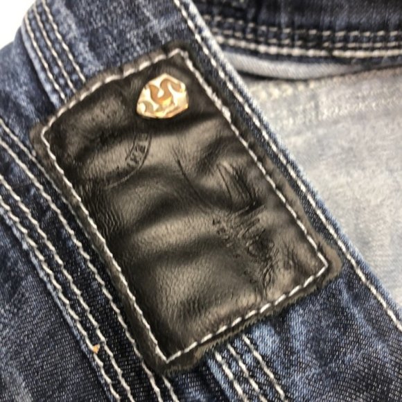 VINTAGE SILVER NOVEMBER JEGGING JEANS 26x29 ๐ - Picture 4 of 15